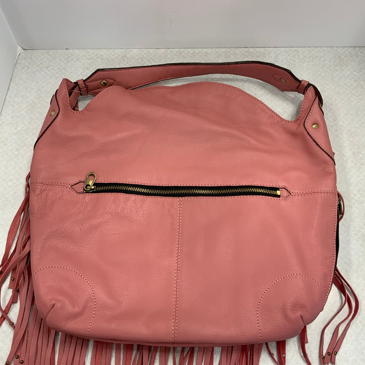 Handbag Leather Oryany, Size Large