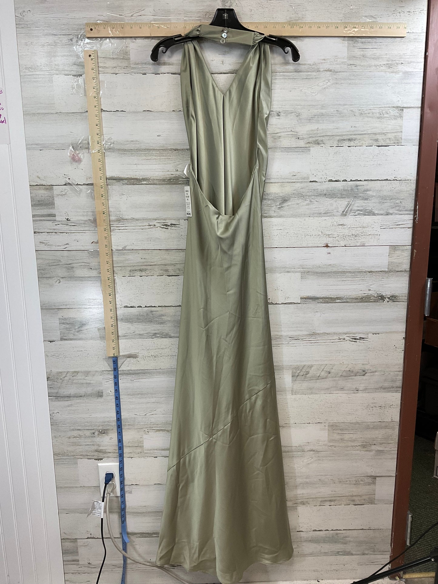 Green Dress Party Long Mumu, Size S