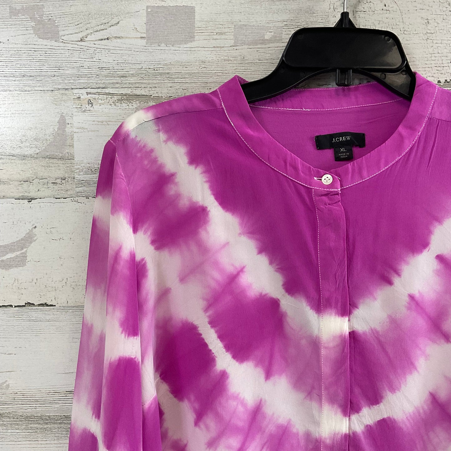 Top Long Sleeve By J. Crew In Pink, Size: Xl