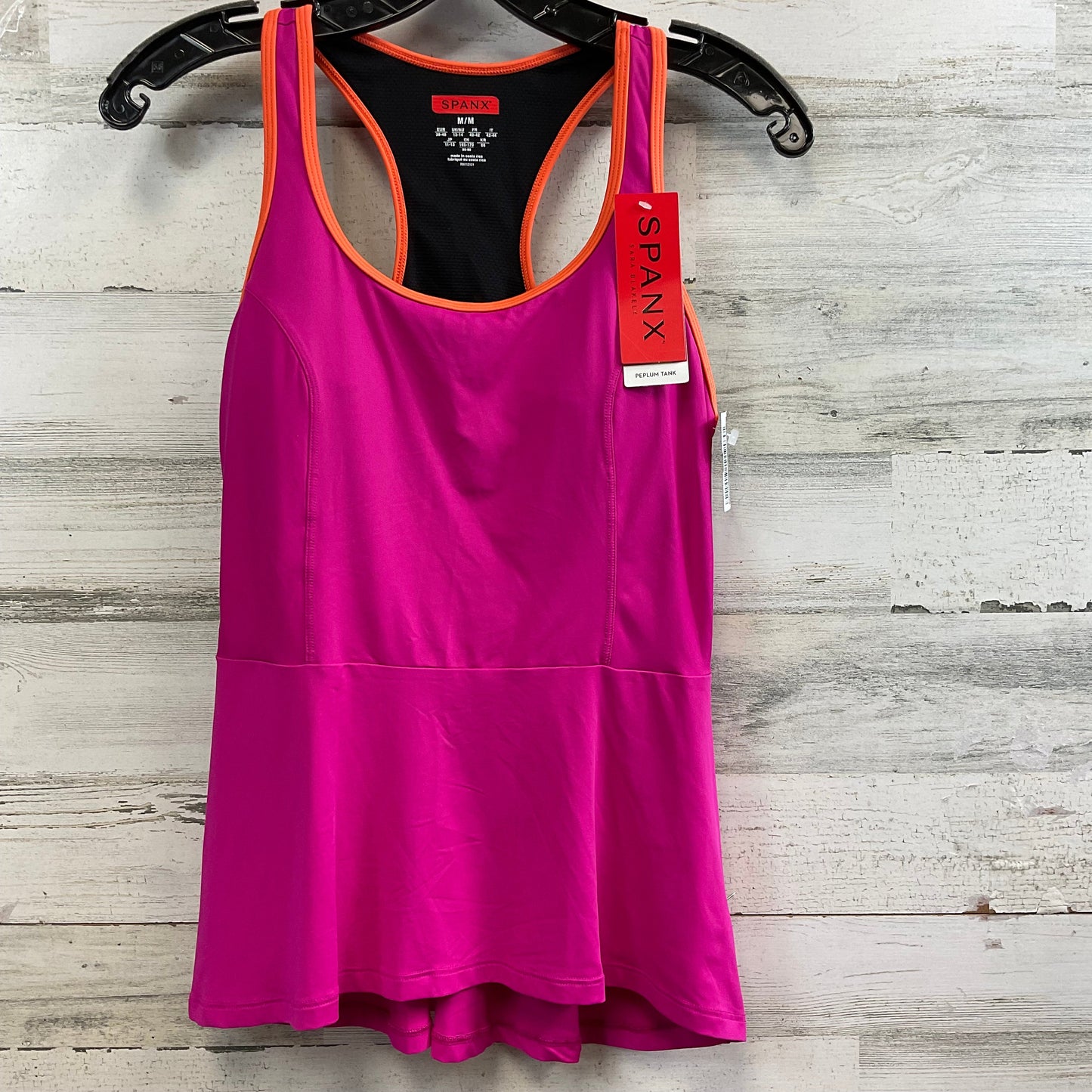 Pink Athletic Tank Top Spanx, Size M