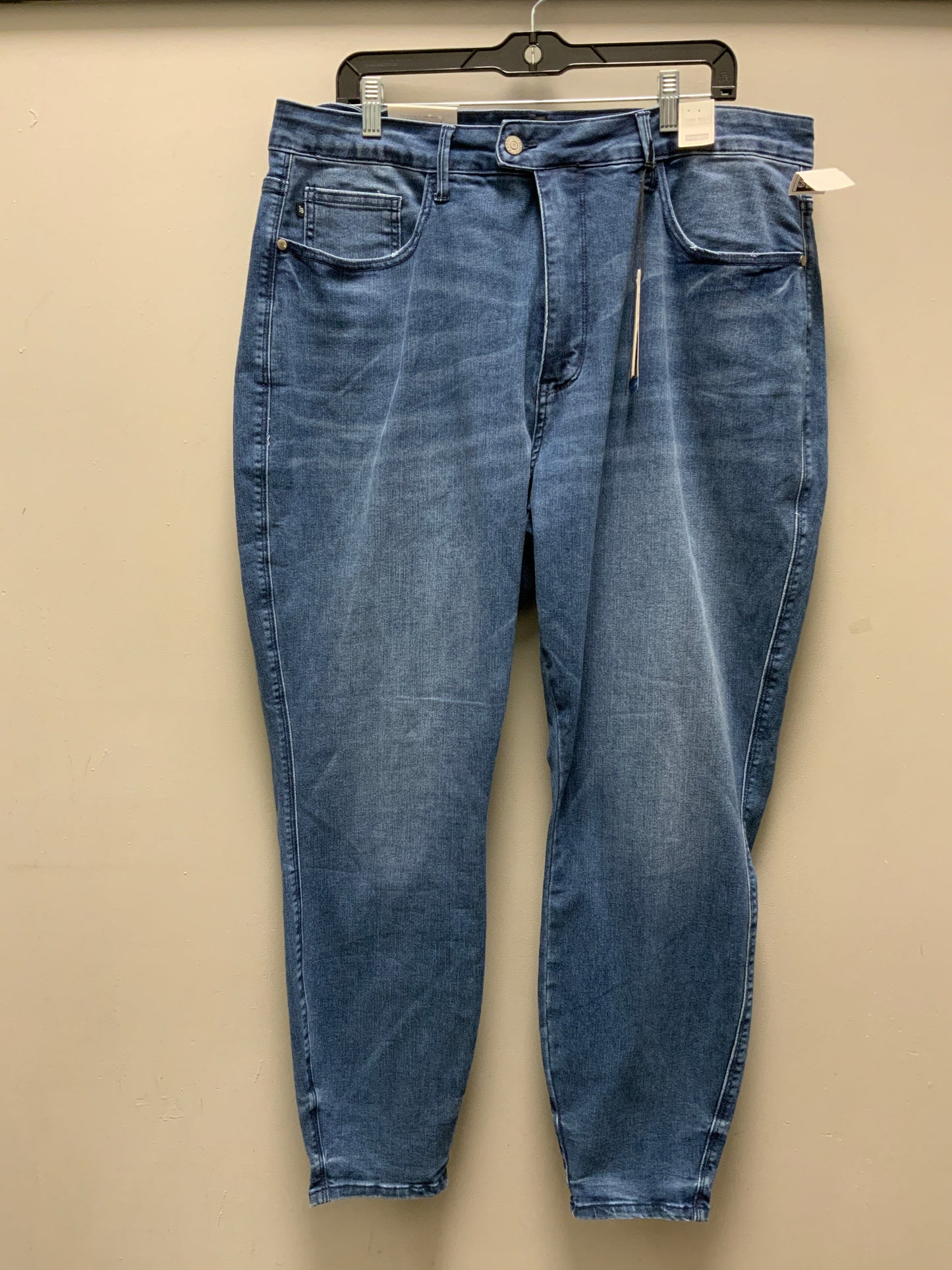 Jeans Straight By Judy Blue In Blue Denim, Size: 22w