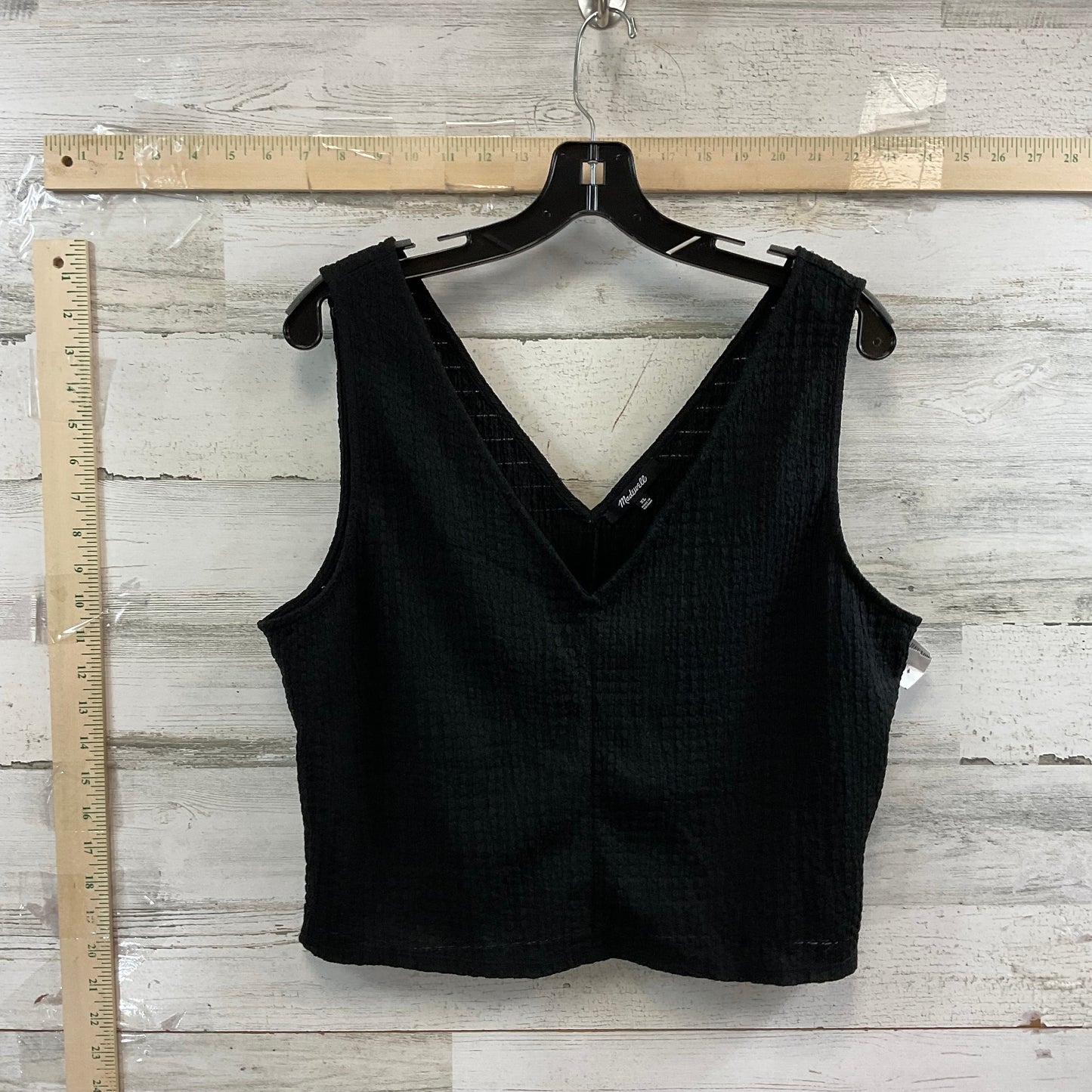 Top Sleeveless By Madewell In Black, Size: Xl