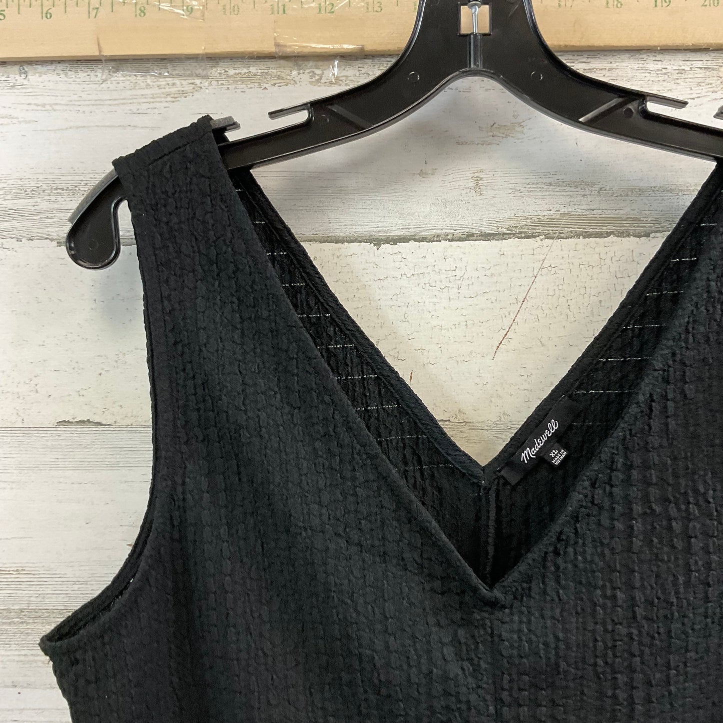 Top Sleeveless By Madewell In Black, Size: Xl