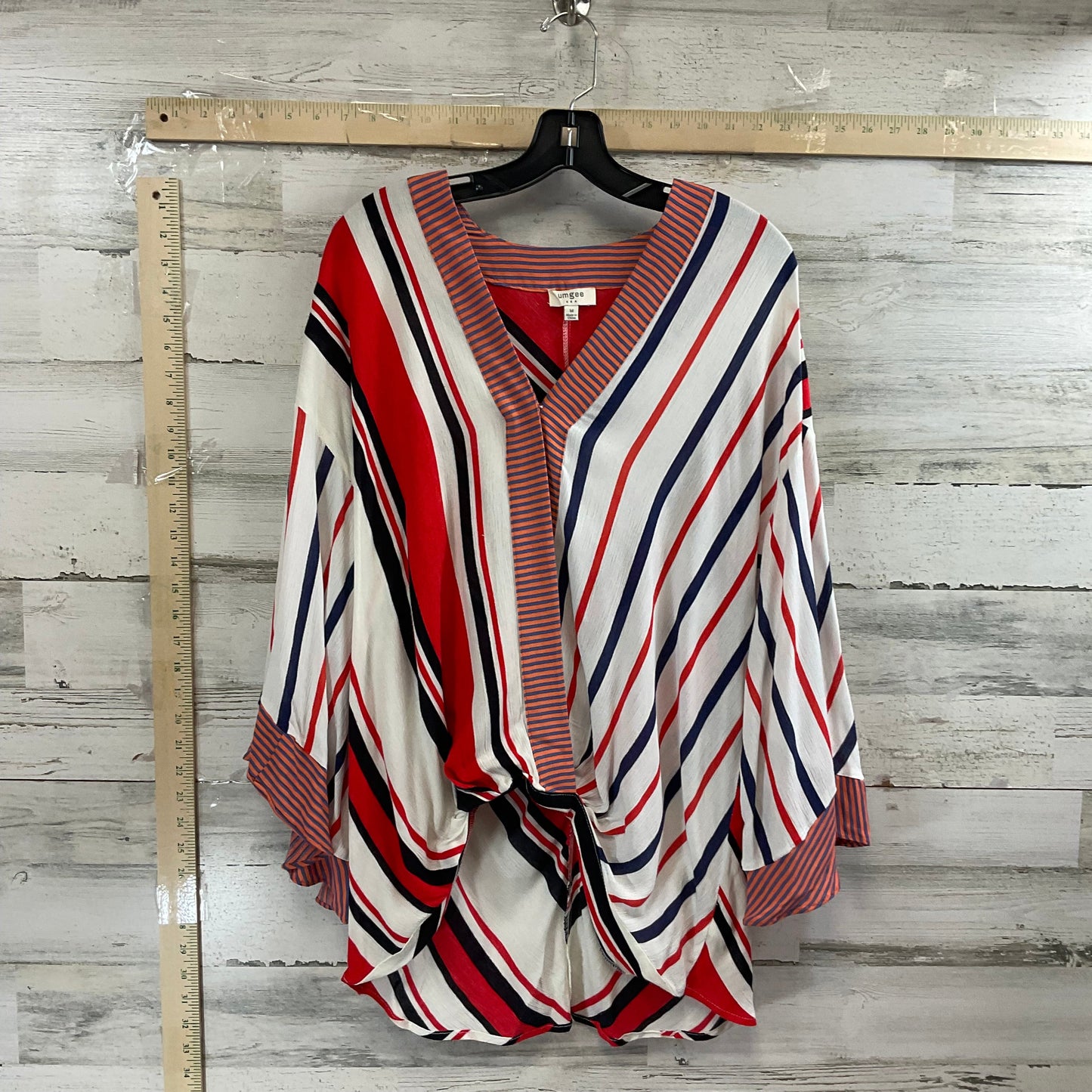 Top Long Sleeve By Umgee In Red, Size: M