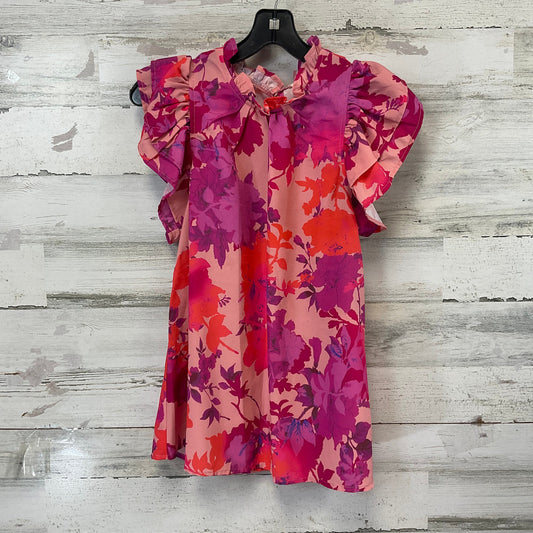 Top Short Sleeve By Entro In Pink, Size: S