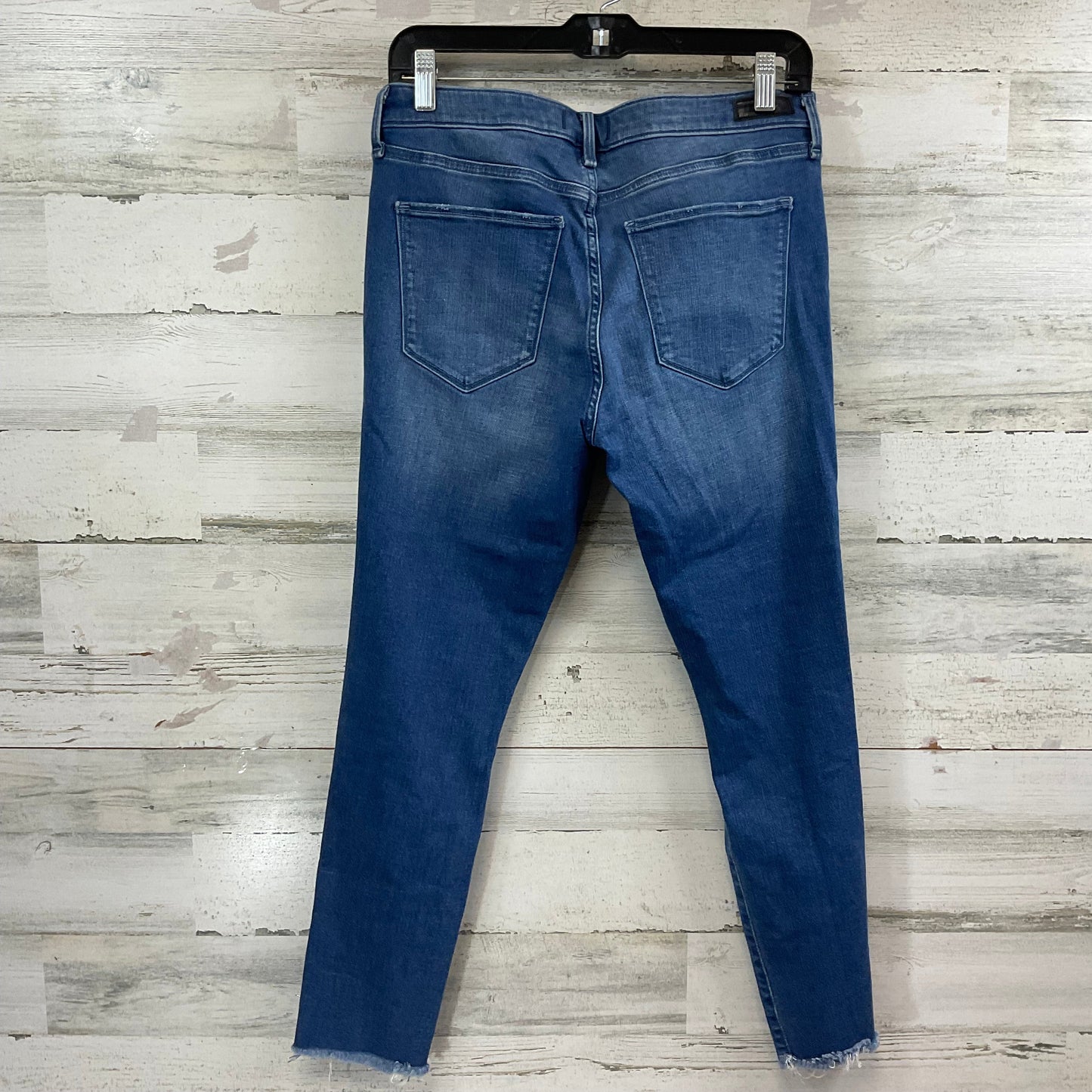 Jeans Skinny By Abercrombie And Fitch In Blue Denim, Size: 8