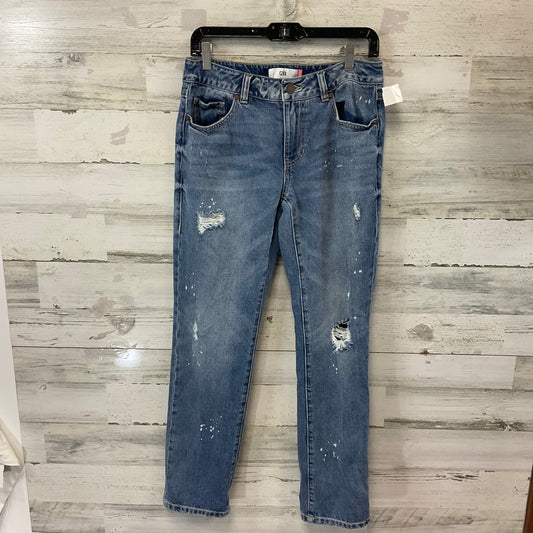 Jeans Straight By Cabi In Blue Denim, Size: 2