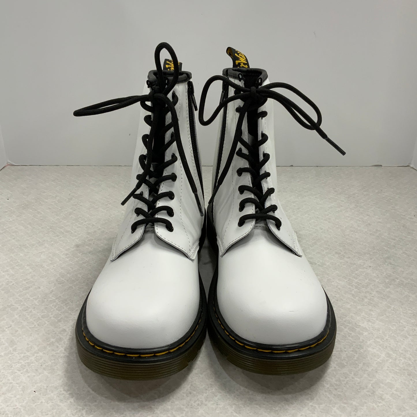 Boots Combat By Dr Martens In White, Size: 7