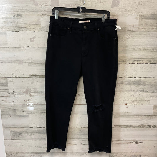 Pants Cropped By Levis In Black, Size: 14