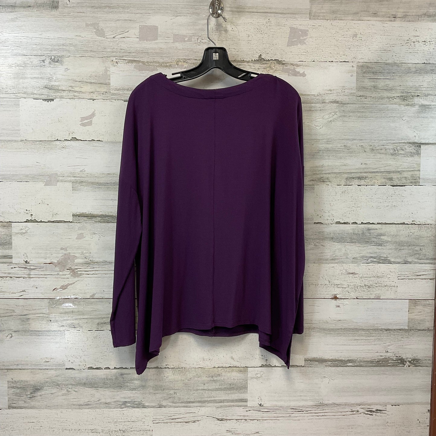 Top Long Sleeve By J. Jill In Purple, Size: M