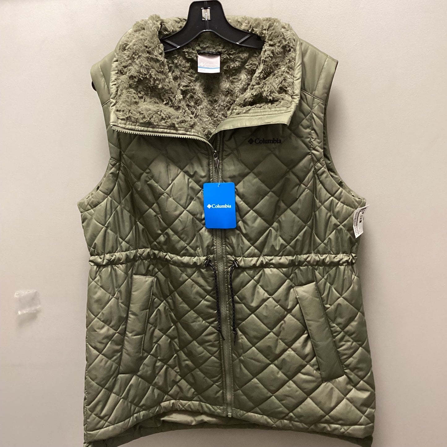 Vest Puffer & Quilted By Columbia In Green, Size: Xl