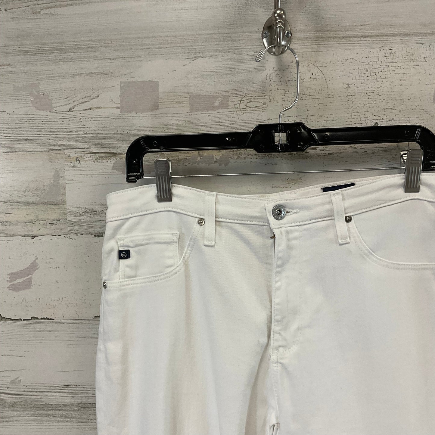 Pants Cropped By Adriano Goldschmied In White, Size: 10