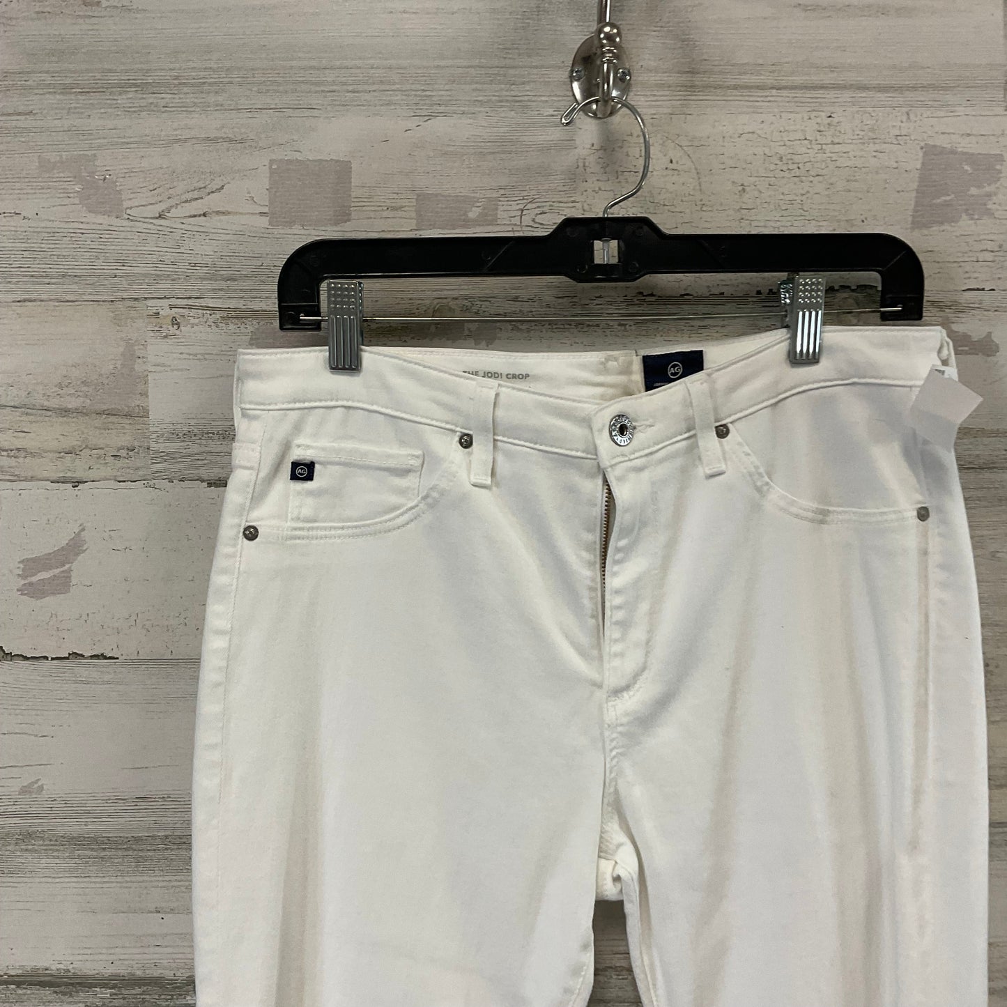 Pants Cropped By Adriano Goldschmied In White, Size: 10