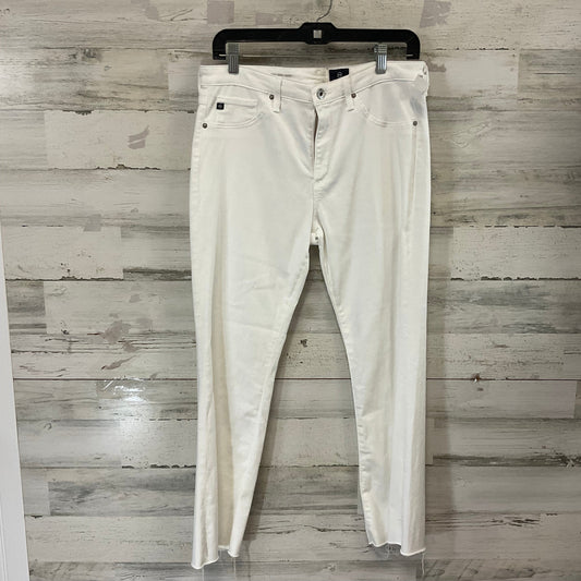 Pants Cropped By Adriano Goldschmied In White, Size: 10