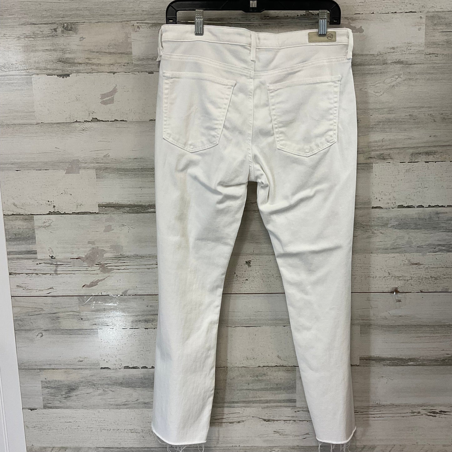 Pants Cropped By Adriano Goldschmied In White, Size: 10