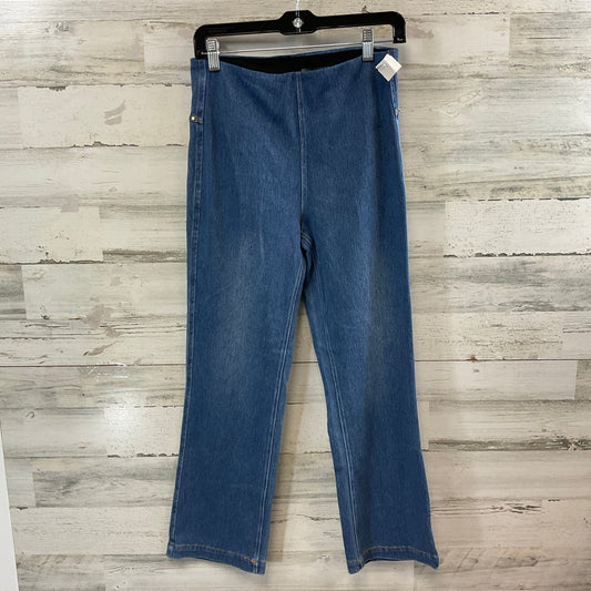 Jeans Straight By Lysse In Blue Denim, Size: M