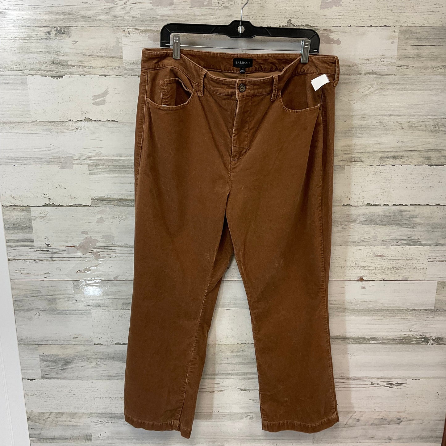 Pants Corduroy By Talbots In Brown, Size: 14