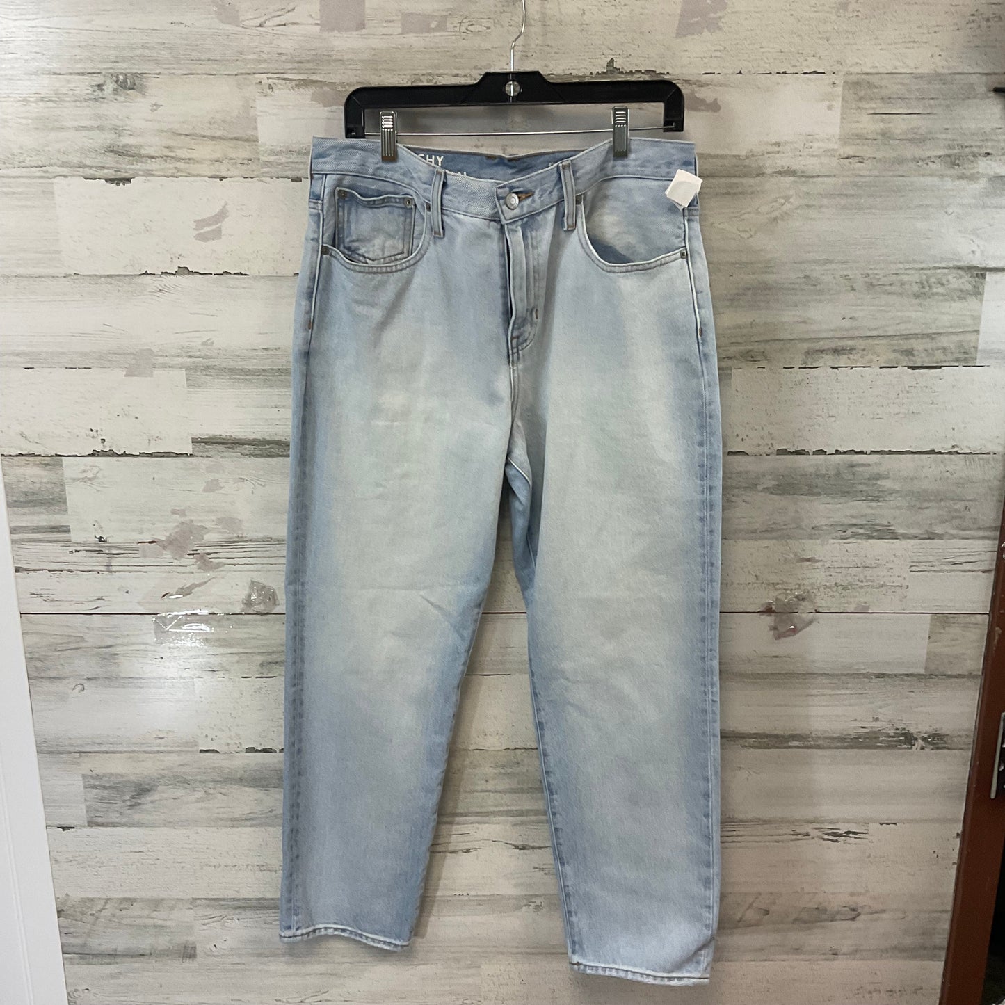 Jeans Straight By J. Crew In Blue Denim, Size: 8