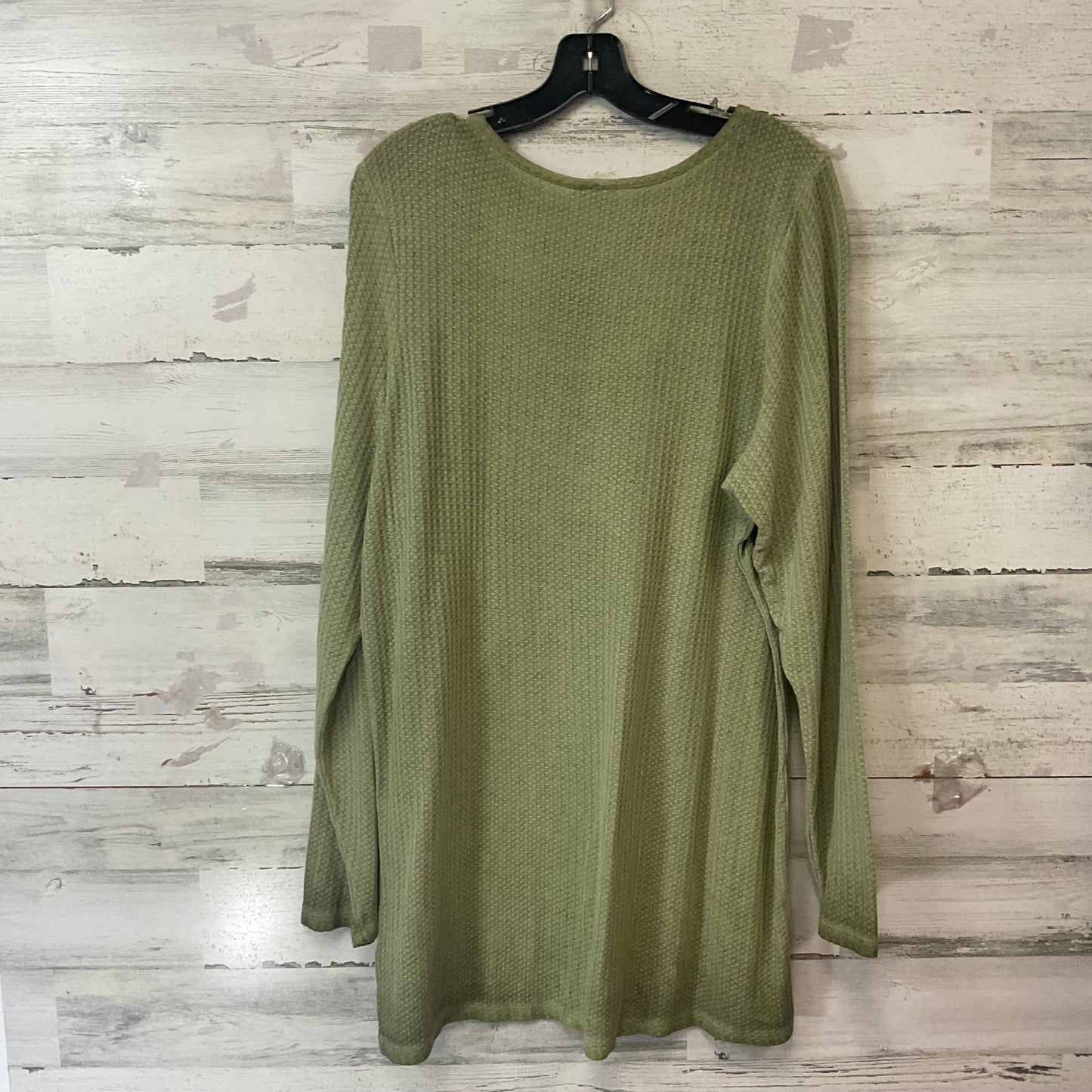 Top Long Sleeve By Torrid In Green, Size: 3x