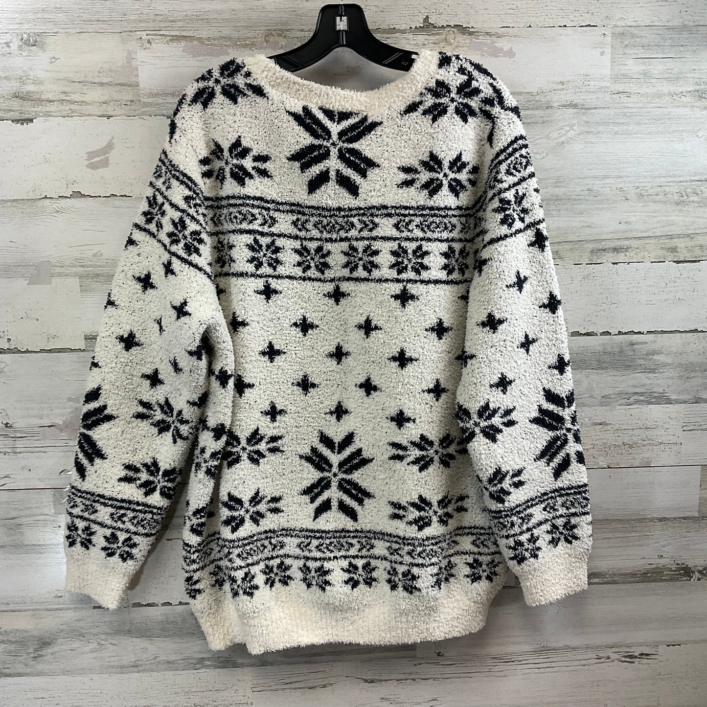 Sweater By Barefoot Dreams In Cream, Size: 1x