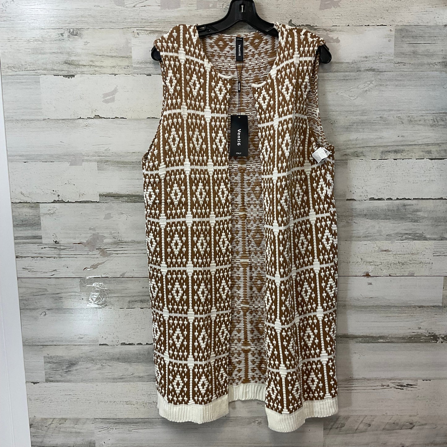 Vest Other By VENTI6 In Brown, Size: Osfm