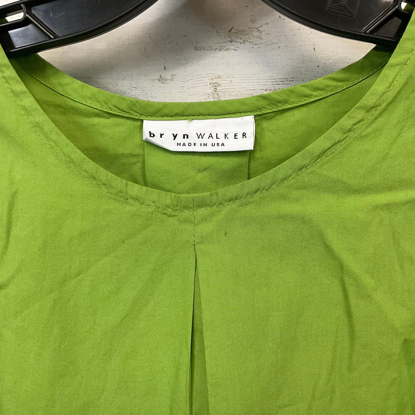 Top 3/4 Sleeve By Bryn Walker In Green, Size: S