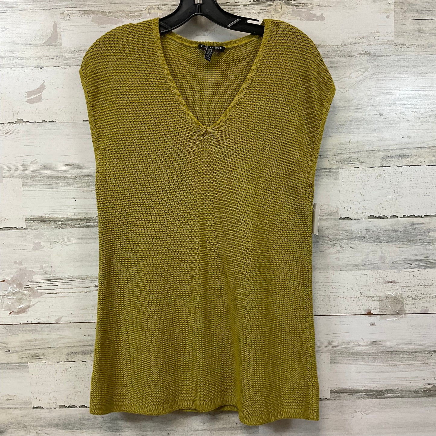 Sweater By Eileen Fisher In Green, Size: Xs