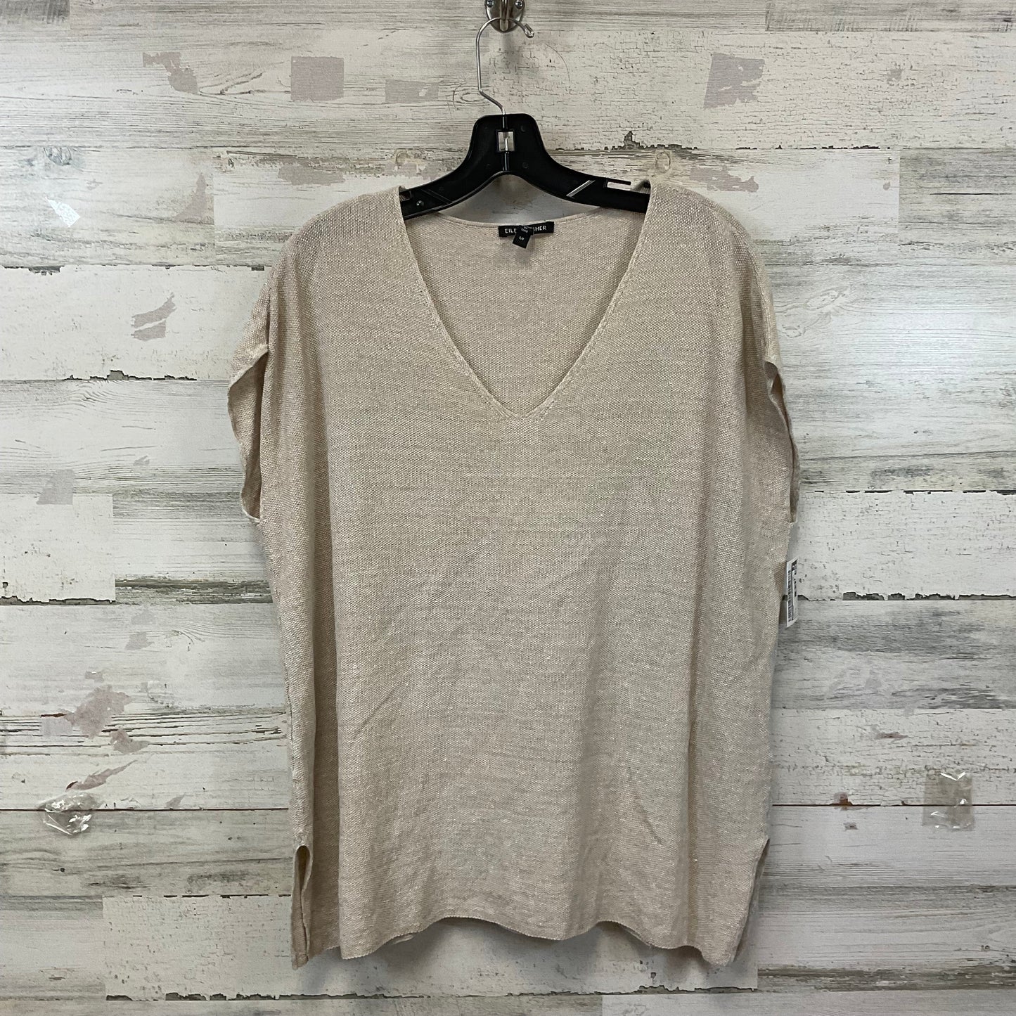 Sweater By Eileen Fisher In Tan, Size: S