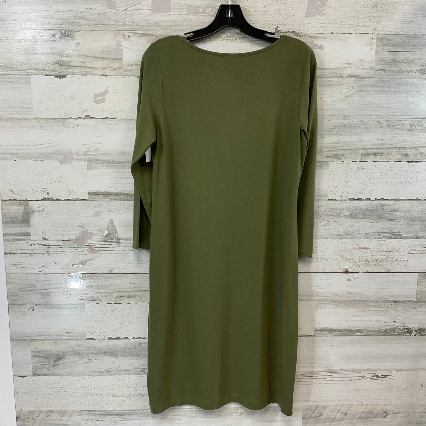 Dress Casual Short By Eileen Fisher In Green, Size: M