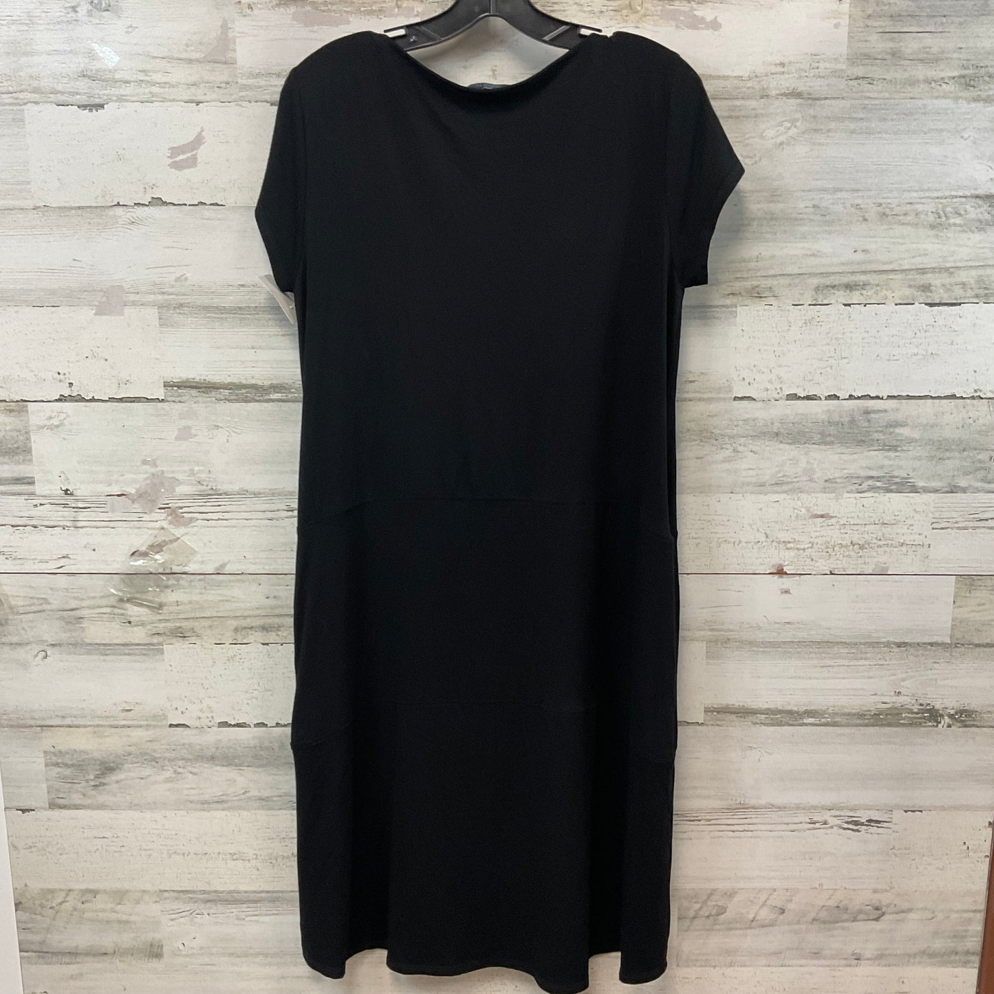 Dress Casual Midi By Eileen Fisher In Black, Size: S