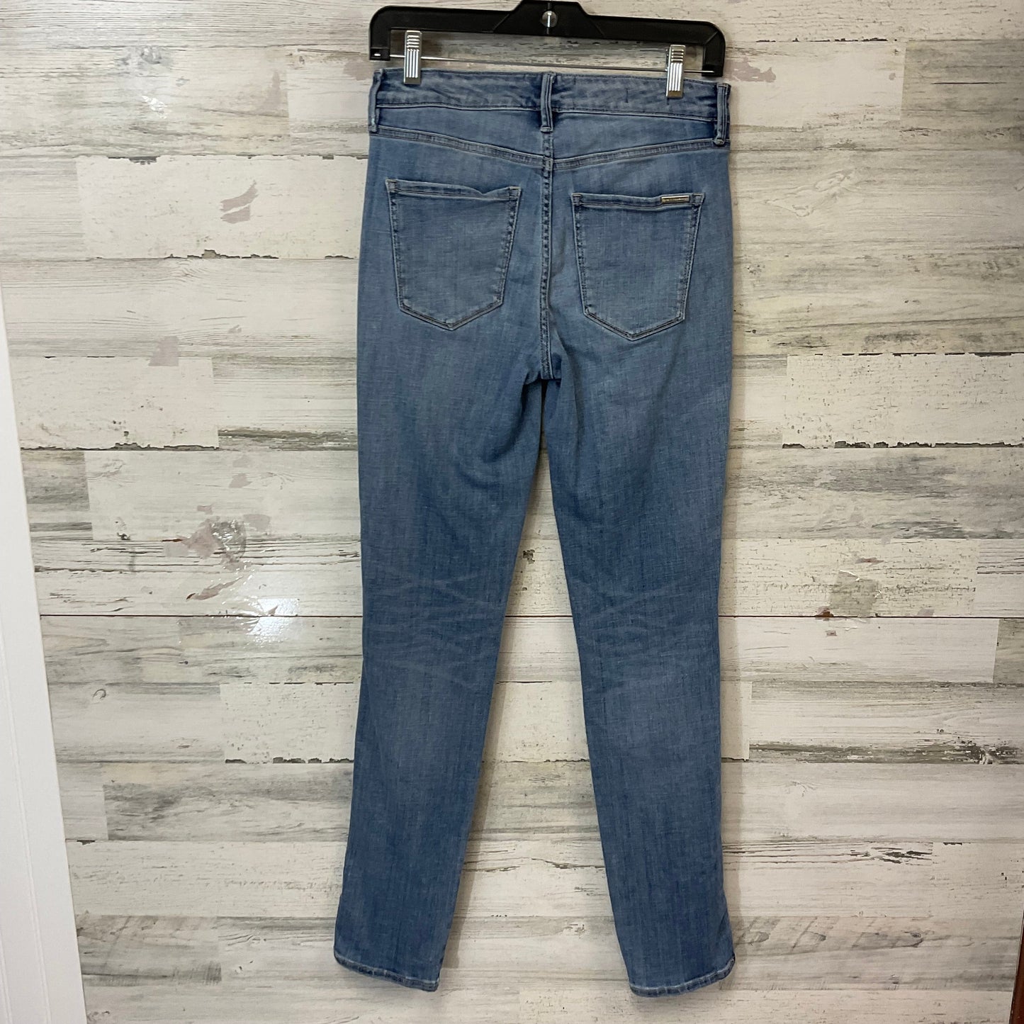 Jeans Straight By White House Black Market In Blue Denim, Size: 2