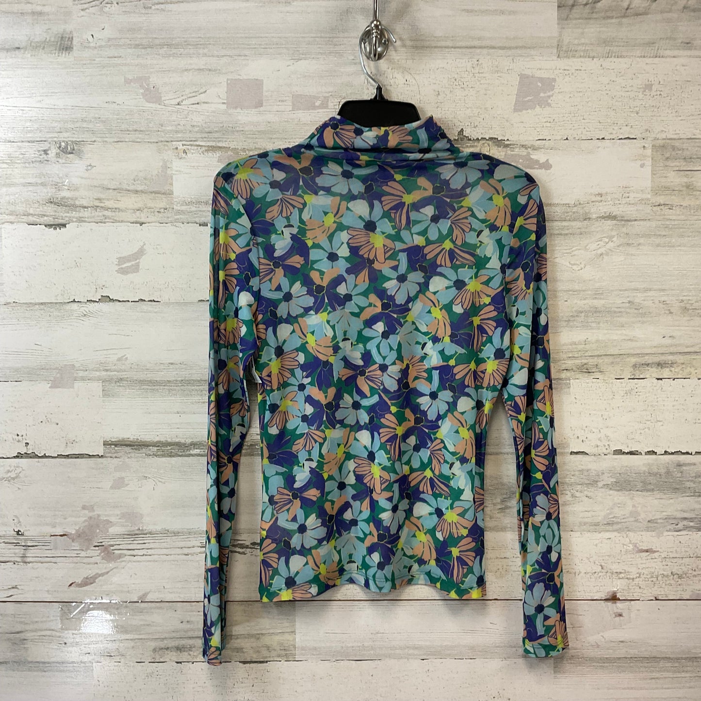 Top Long Sleeve By Maeve In Blue, Size: S