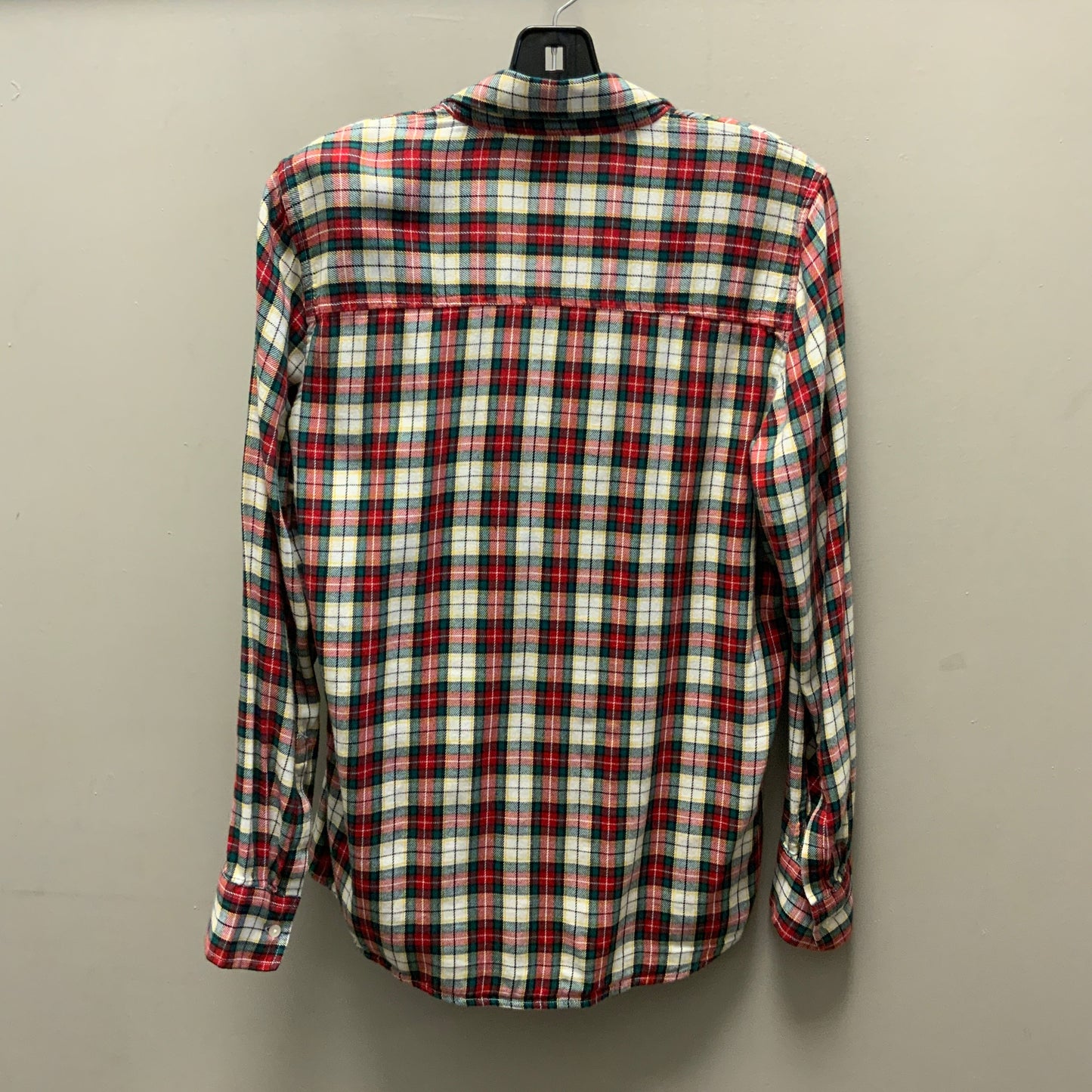 Blouse Long Sleeve By Gap In Red, Size: M