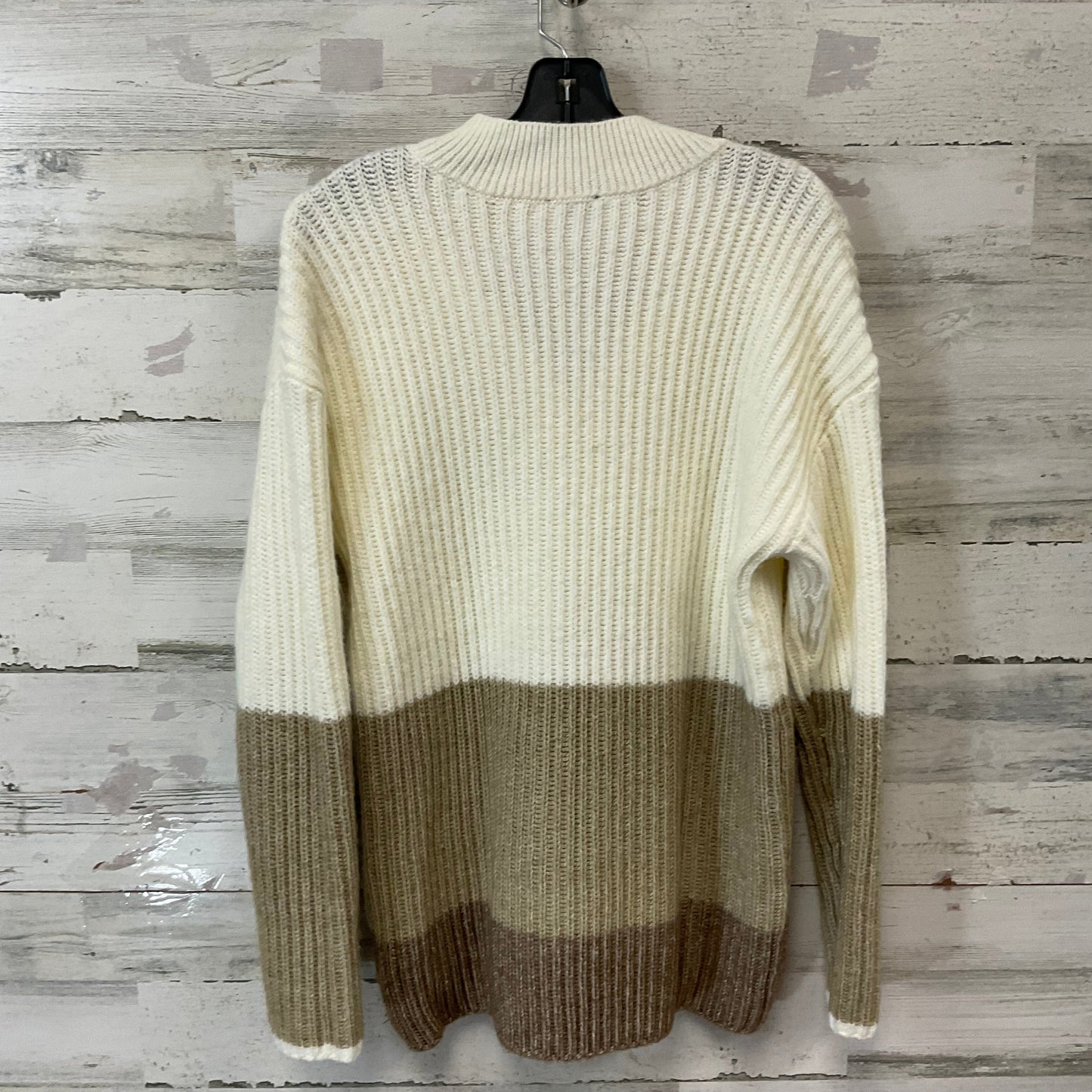 Sweater By Talbots In Cream, Size: M