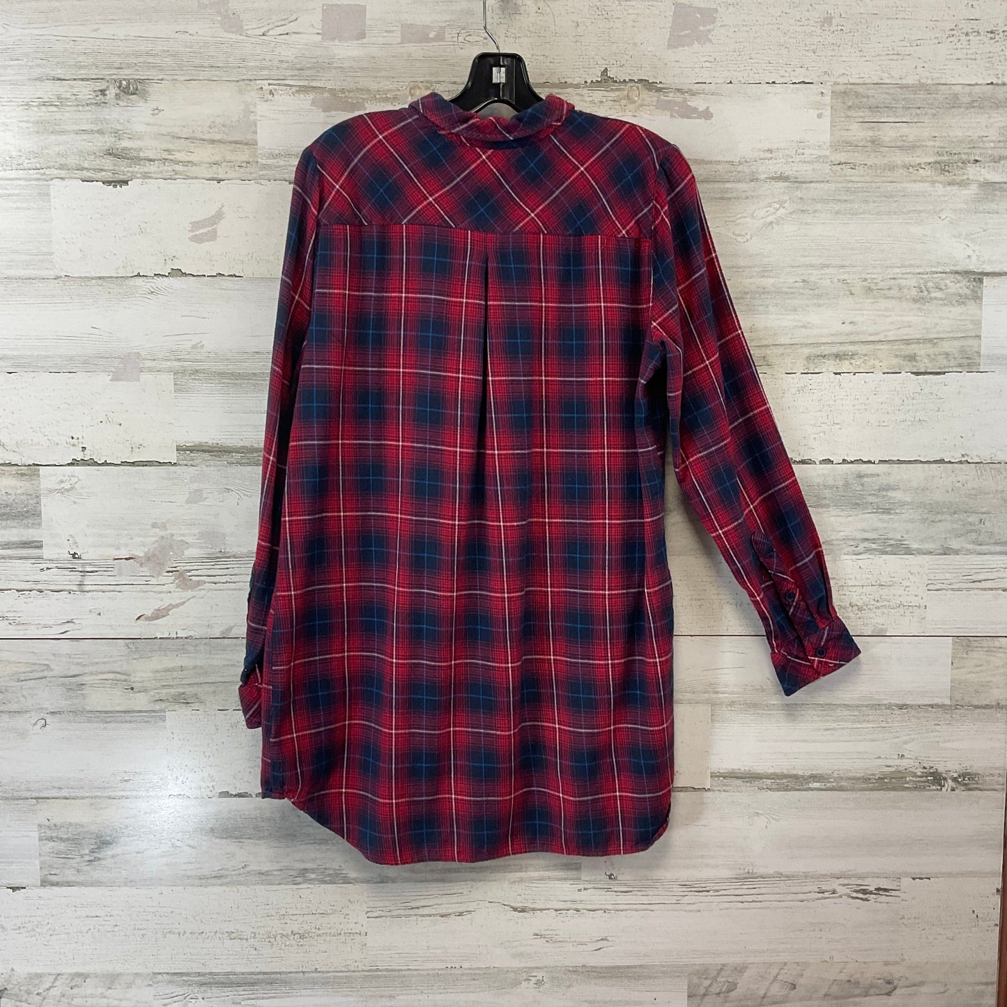 Blouse Long Sleeve By Kut In Red, Size: L