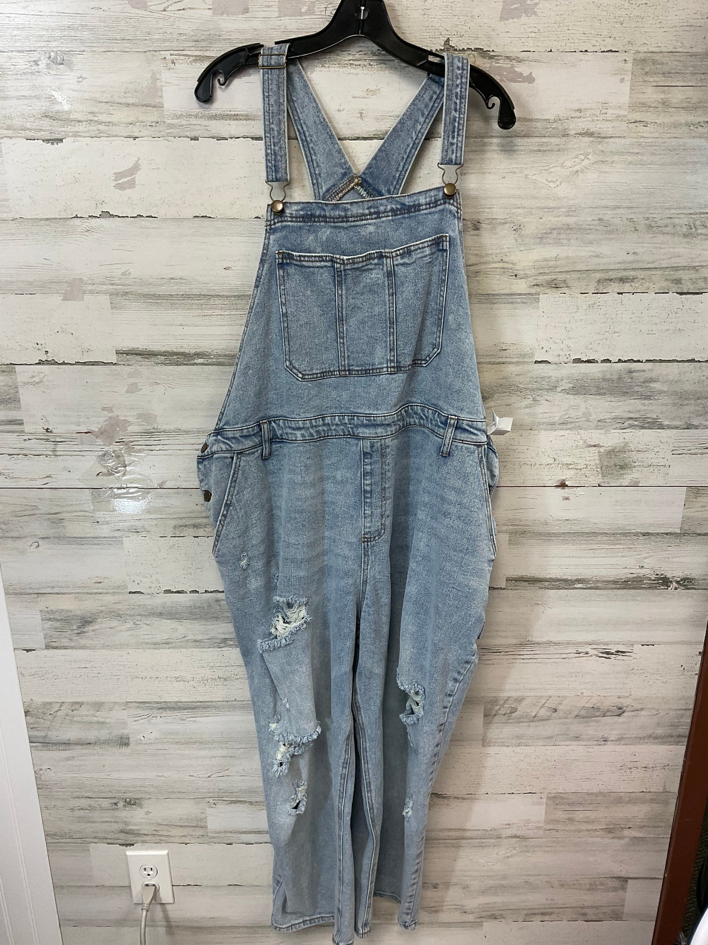 Overalls By Wild Fable In Blue Denim, Size: 3x