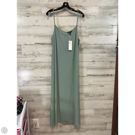 Dress Casual Maxi By Eileen Fisher In Green, Size: Xl