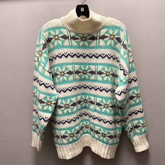 Sweater By American Eagle In Cream, Size: Xs