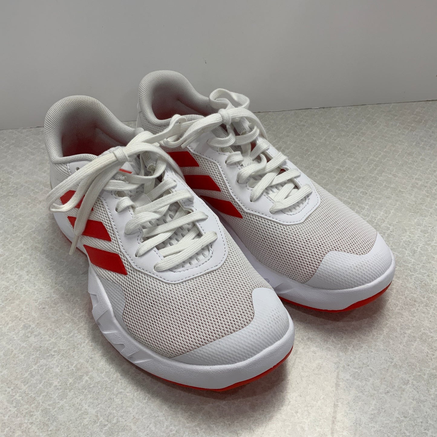 Shoes Athletic By Adidas In White, Size: 6.5