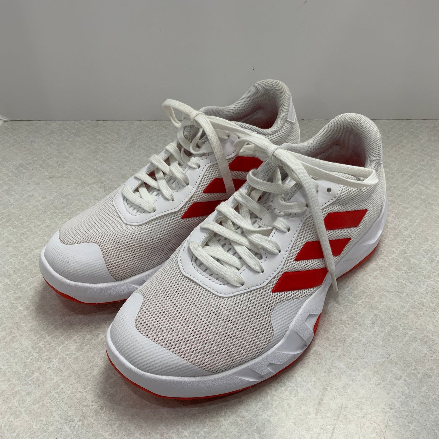 Shoes Athletic By Adidas In White, Size: 6.5