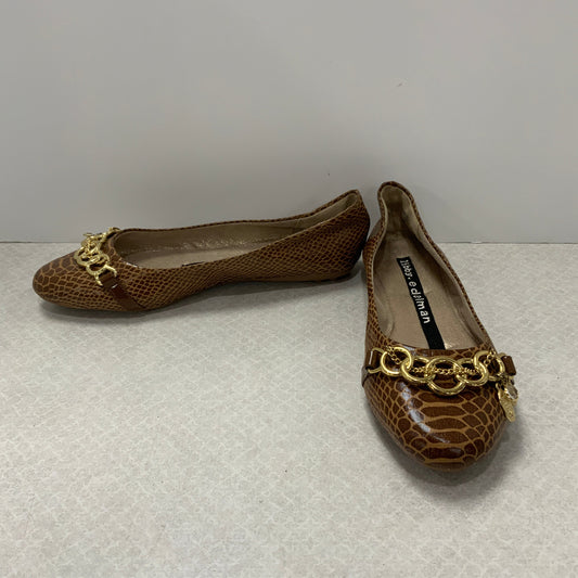 Shoes Flats By Libby Edelman In Brown, Size: 7.5