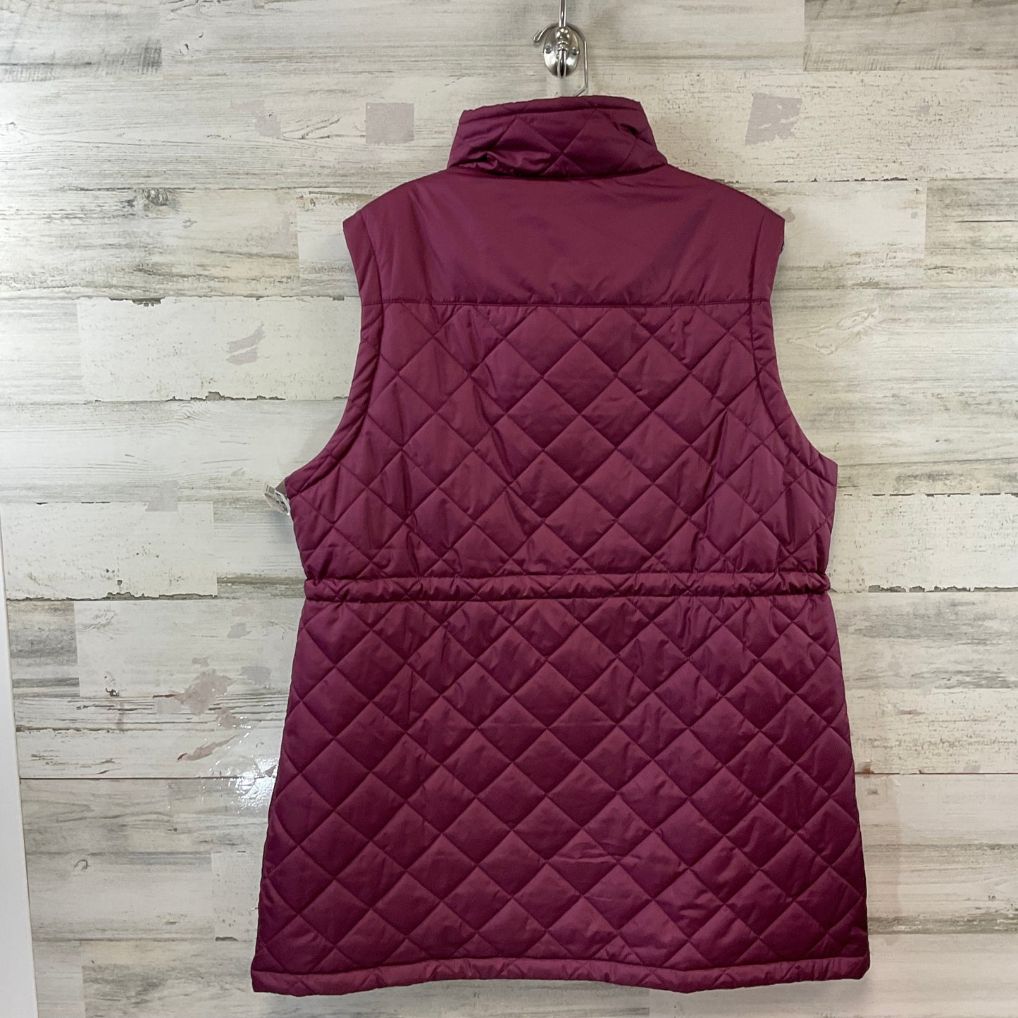 Vest Puffer & Quilted By Columbia In Maroon, Size: Xl