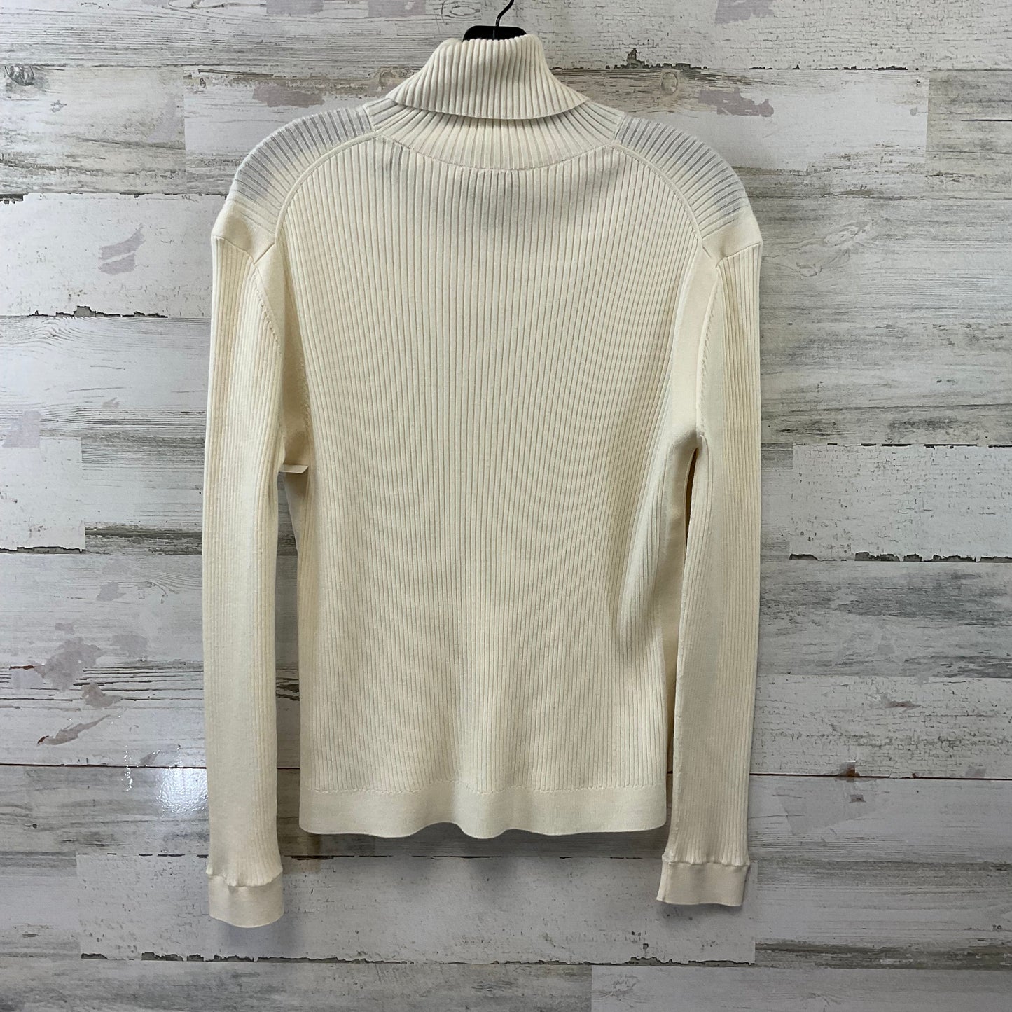 Sweater Designer By St John Knits In Cream, Size: L