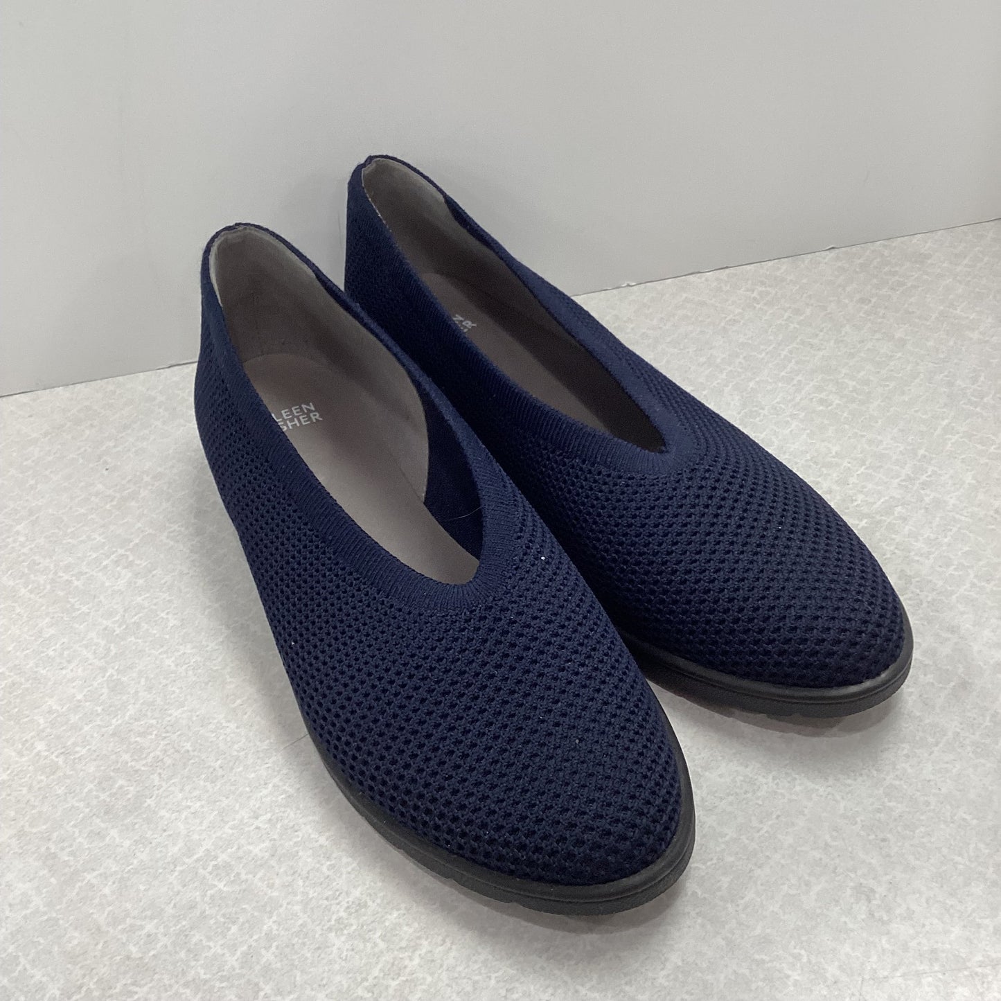 Shoes Flats By Eileen Fisher In Blue, Size: 11