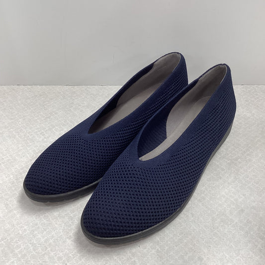 Shoes Flats By Eileen Fisher In Blue, Size: 11