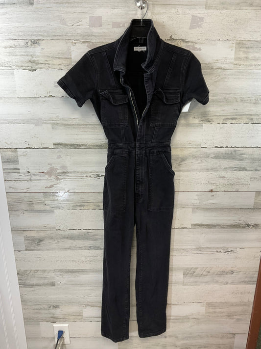 Jumpsuit By Good American In Black Denim, Size: XS