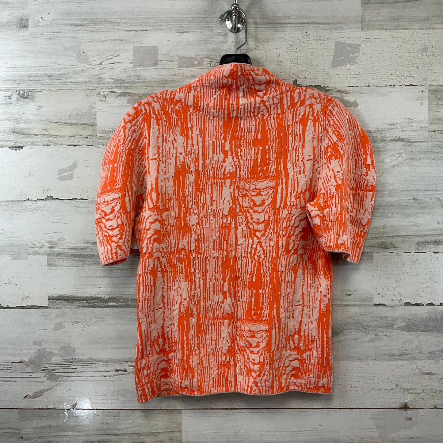 Top Short Sleeve By Maeve In Orange, Size: M