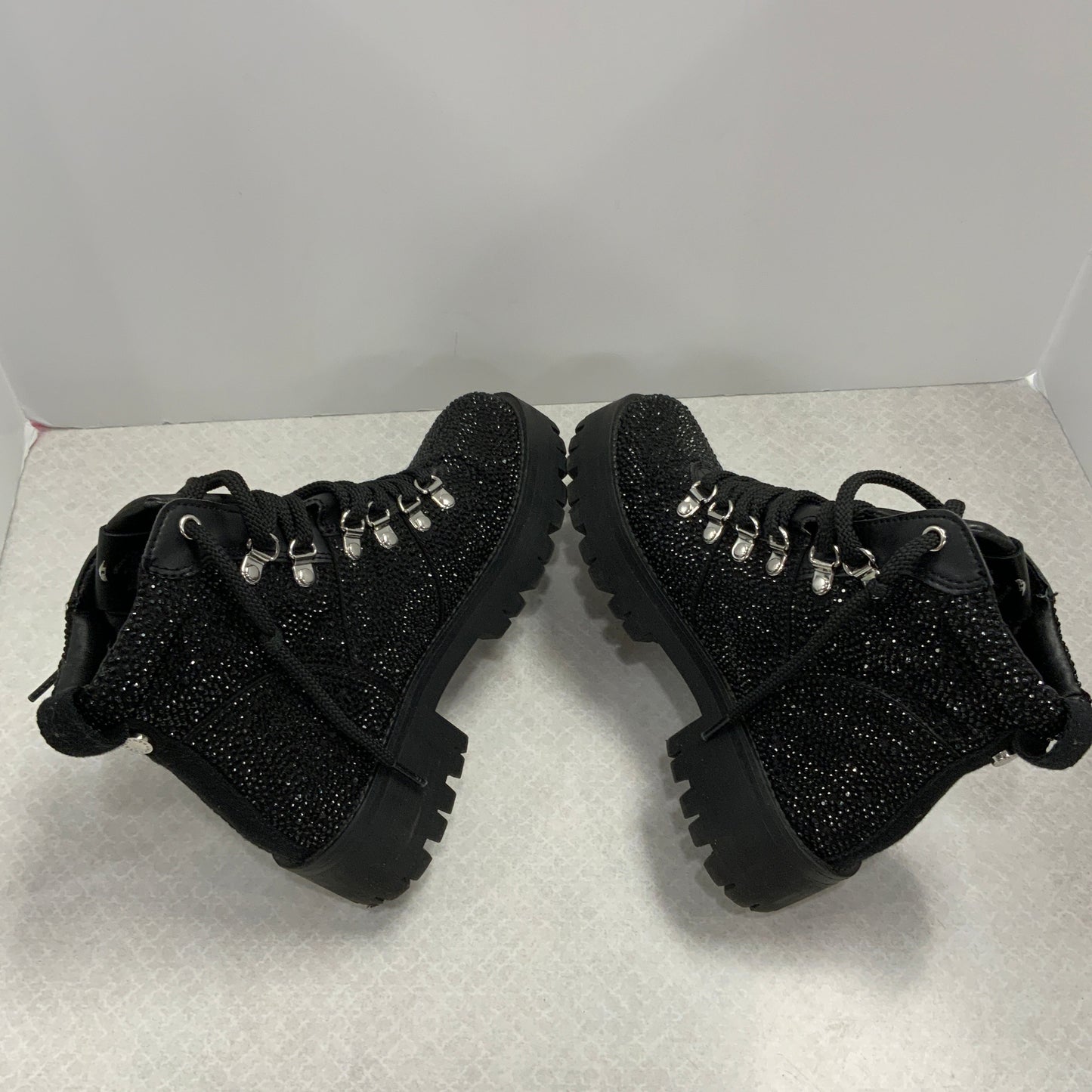 Boots Combat By Steve Madden In Black, Size: 8