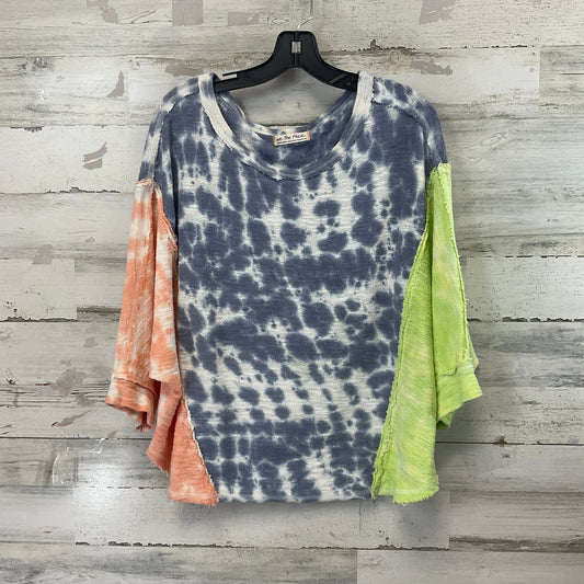 Top Short Sleeve By We The Free In Blue, Size: Xs