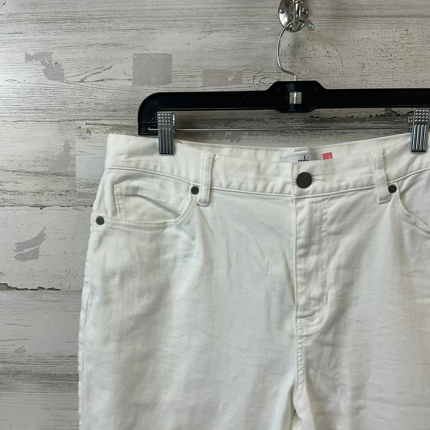 Pants Other By Cabi In White Denim, Size: 12